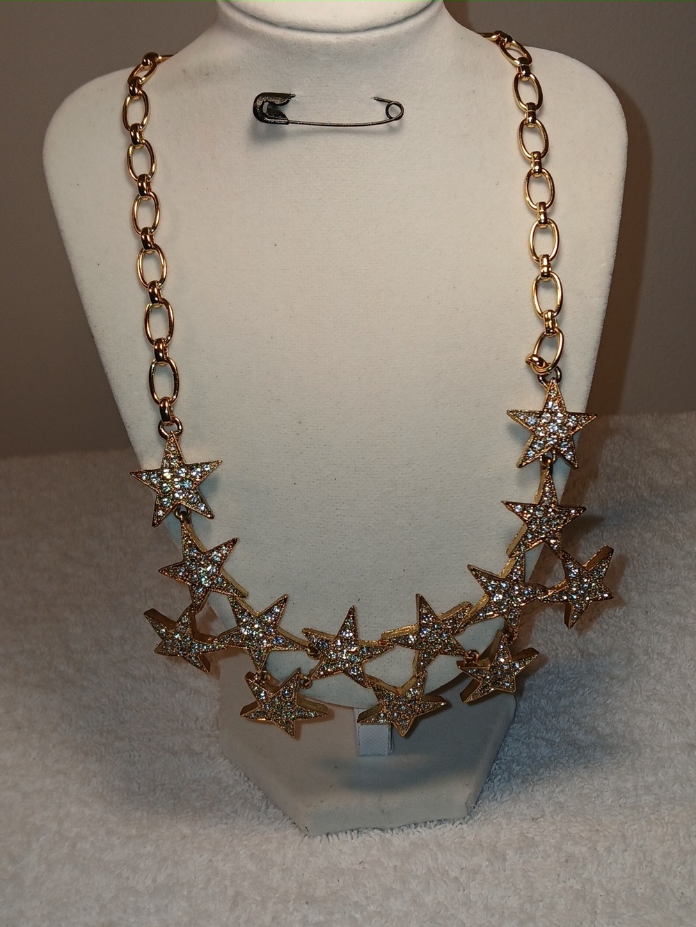 Mythologie Gold Star Link Necklace - Women Jewelry